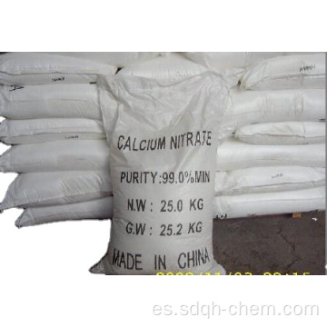CAS NO 10124-37-5 sal de nitrato de calcio sal de grado industrial